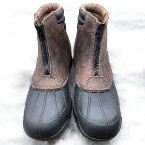NEW Propét Men's Blizzard Mid Zip-M3792 Hiking Boot-Brown/Black-Size 9 XX (5E)